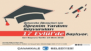Üniversite Öğrencilerine Yönelik Öğrenim Yardımı Başvuruları 17 Eylül'De Başlıyor