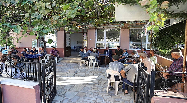 Vali Orhan TAVLI, Aşağıokçular ve Elmacık Köylerini Ziyaret Etti