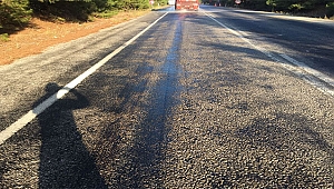 YOLCU OTOBÜSÜ YOLDAN ÇIKTI