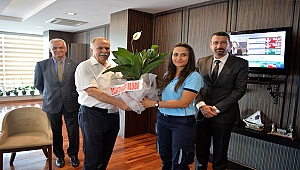 Zabıta Personelinden Başkan Gökhan'a Ziyaret