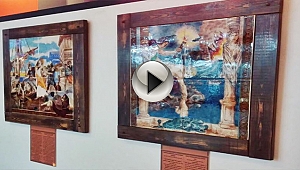 3200. Yılında TROIA Çini ve Seramik Sergisi açıldı