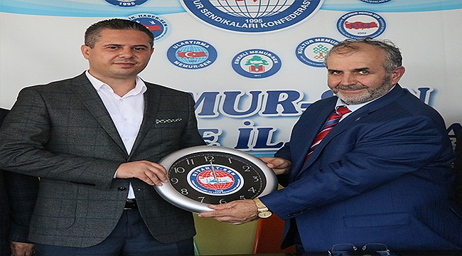 AK Parti Çanakkale İl Başkanı Av. Gültekin Yıldız'dan Diyanet-Sen Ziyareti