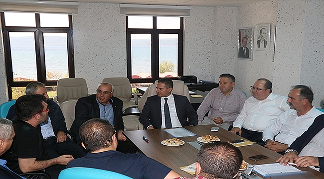 AK Parti Çanakkale İl Başkanı Av. Gültekin Yıldız, Sendika Temsilcileriyle Buluştu