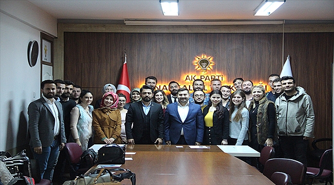 AK Parti Genel Merkez Gençlik Kolları Yardımcısı Arslan Çanakkale'de
