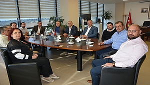 BAŞKANI MUTAN ÇTSO YÖNETİM KURULU'NU ZİYARET ETTİ
