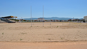  Bayramiç Atatürk Stadyumu şimdi çok daha modern