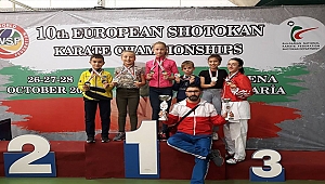 Biga Belediyesi Karate Okulu ve Kepezspor sporcularının büyük başarısı