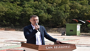 ÇAN BELEDİYESİ 15 TEMMUZ ATIŞ POLİGONUNA GÖRKEMLİ AÇILIŞ