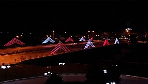 Çan Belediyesi Şehri Işıklandırmaya Devam Ediyor