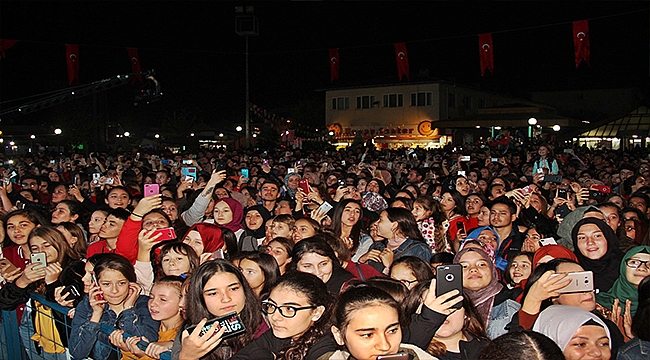 Çan'da fener alayı coşkusu