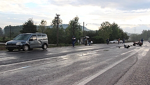 Çan'da trafik kazası: 2 yaralı