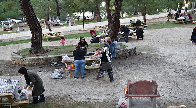 Çan Halkı Mesire Alanına Akın Etti