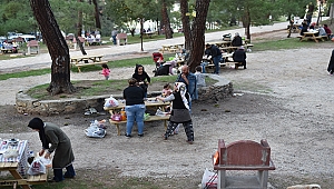 Çan Halkı Mesire Alanına Akın Etti