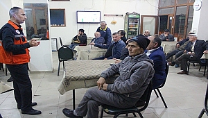 Çanakkale AFAD'tan vatandaşlara eğitim