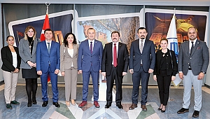 ÇANAKKALE BAROSU'NDAN VALİ ORHAN TAVLI'YA ZİYARET