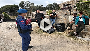 Çanakkale'de 41 mülteci yakalandı