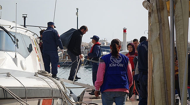 Çanakkale'de 46 mülteci yakalandı