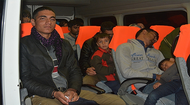 Çanakkale'de 49 mülteci yakalandı!