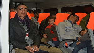 Çanakkale'de 49 mülteci yakalandı!