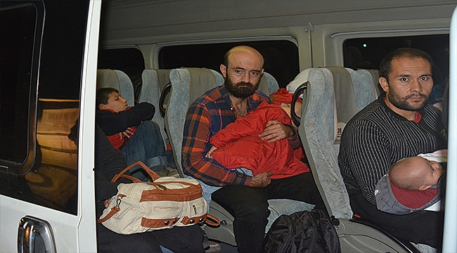 Çanakkale'de 61 mülteci yakalandı