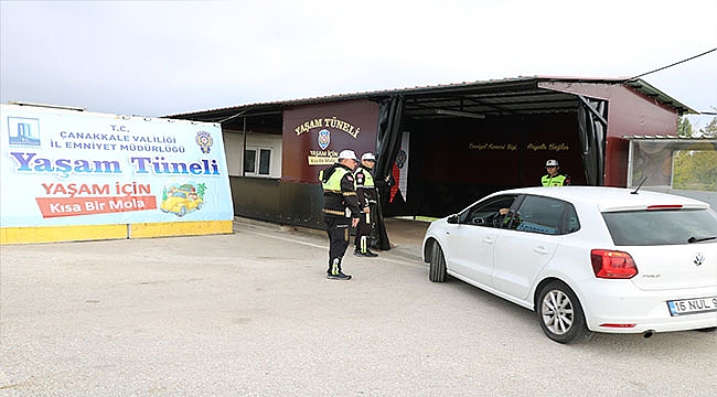 Çanakkale'de 'Yaşam için kısa bir mola' uygulaması