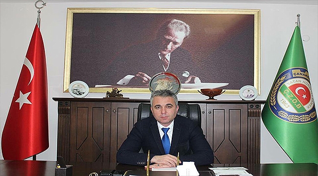 Çanakkale Ziraat Odası Yönetim Kurulu Başkanı İsmail Kaya'nın 29 Ekim Cumhuriyet Bayramı kutlama mesajı