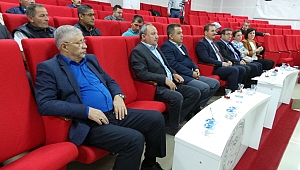 Çanlı Üreticilere Hububattaki Ekim Alanlarının ve Verimin Arttırılması Konulu Konferans Verildi