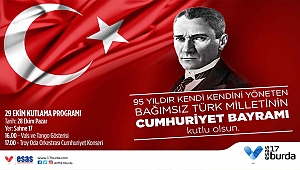 Esas 17 Burda AVM' de 29 Ekim Cumhuriyet Bayramı Coşkusu