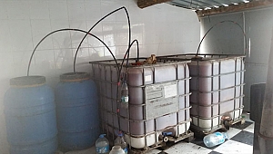 Kaçak İçki Üretim Tesisine Baskın!