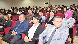 Kaymakam Şahin söyleşiye katıldı