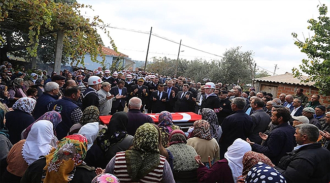 Kıbrıs Gazisi Er Ali Örnek, Son Yolculuğuna Dualarla Uğurlandı