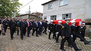 Kıbrıs Gazisi Er Halis Çakır, Son Yolculuğuna Dualarla Uğurlandı