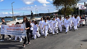  Lapseki'de Amatör Spor Haftası etkinlikleri