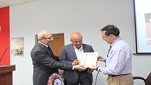 Mustafa Bayar´a Teşekkür Belgesi Takdim Edildi