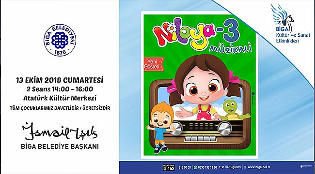 Niloya -3 çocuklar için Biga'da