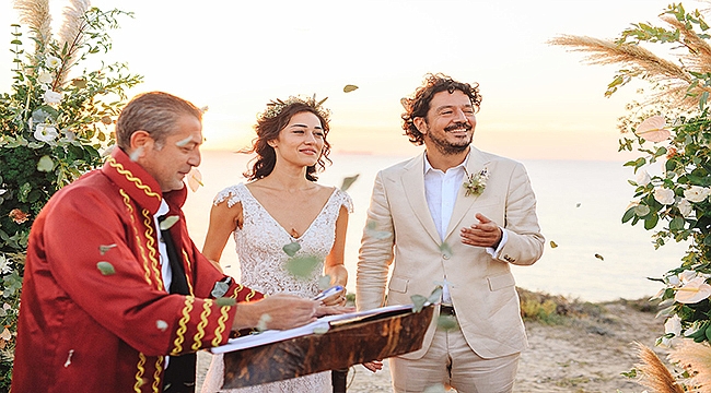 Oyuncu Tuğçe Altuğ ile yönetmen Tolga Karaçelik evlendi