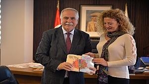 Şebnem Mızrak'tan Başkan Gökhan'a Ziyaret