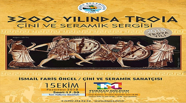 TROYA YILINA ÖZEL ÇİNİ VE SERAMİK SERGİSİ