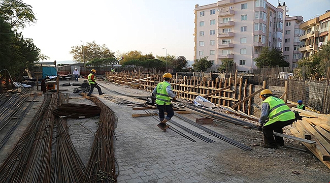 Vali Orhan TAVLI, Çanakkale Gazi Konukevi İnşaatında İncelemelerde Bulundu