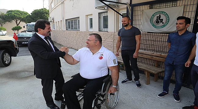 Vali Orhan TAVLI'dan Dünya Şampiyonuna Ziyaret