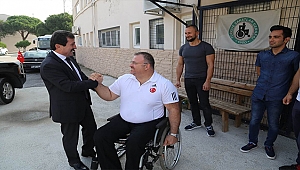 Vali Orhan TAVLI'dan Dünya Şampiyonuna Ziyaret