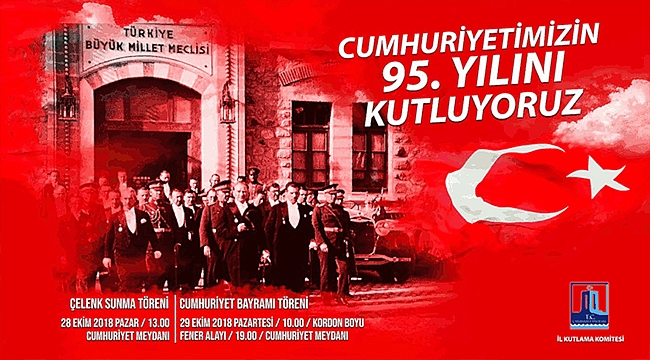Vali Orhan TAVLI'nın "29 Ekim Cumhuriyet Bayramı" Mesajı