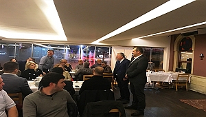 12 NOLU MESLEK GRUBU ÜYELERİ YEMEKLİ TOPLANTIDA BİR ARAYA GELDİ