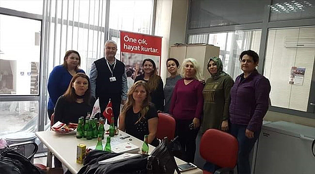 Ak Kadınlar Kan Bağışı Yaptılar