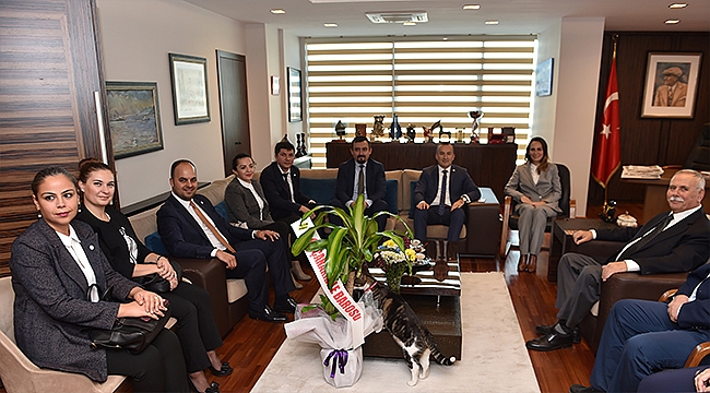 Baro Yönetiminden Başkan Gökhan'a Ziyaret