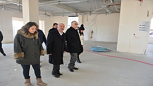 Başkan Gökhan Barbaros Kreşi'nde İncelemelerde Bulundu