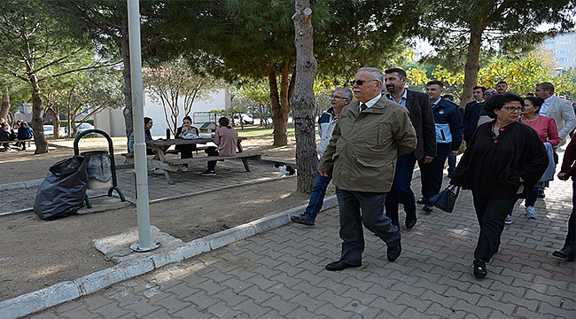 Başkan Gökhan Esenler Mahallesi Sakinleri İle Buluşarak Piknik Alanına İlişkin Alınan Önlemleri Paylaştı