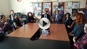 Başkan Gökhan Okul Ziyaretlerine Devam Ediyor