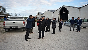 Başkan Gökhan Teknik İnceleme Gezilerine Devam Ediyor