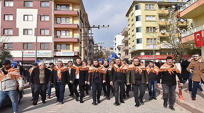 Başkan Kuzu, havut hayrına katıldı